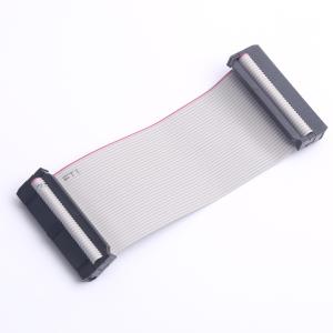 DGYZC(扬展康)红边灰排线UL2651 28# 两端压IDC2.54/34P 三件式 L=100mm含头
