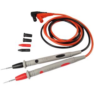 亚润通用万用表表笔 测试线棒 表针线 钳形表表笔 20A不锈钢特尖表笔(硅胶线)