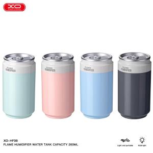 XO-HF08 可乐罐风格 汽车/桌面多用加湿喷雾器 灰色