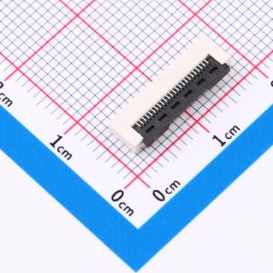 翻盖式 下接 P数:24P 间距:0.5mm