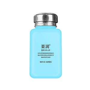 亚润酒精瓶按压式出工业水酒精壶维修用装洗板水瓶子(蓝)