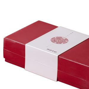 hoyo中国红毛巾2件套7240