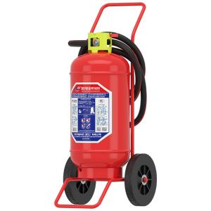 绿消(新国标)干粉灭火器推车式50KG MFT/ABCE50