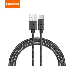 RECCI  黑武士系列USB转Type-C快充数据线RS08C深空灰