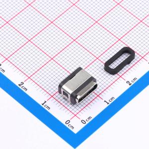 两件套，附防水圈1个 Type-C16P防水母座7.85L板上IP67全塑2件套,附防水圈1个
