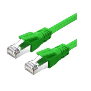 VENTION(威迅) 超六类双屏蔽工业柔性跳线 IBMGD 0.5m 绿色