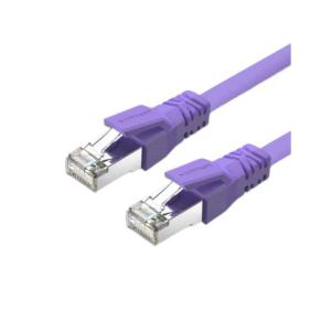 VENTION(威迅) 超六类双屏蔽工业柔性跳线 IBMVI 3m 紫色