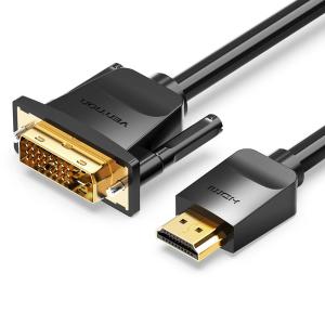 威迅HDMI转DVI连接线4K60Hz DVI转HDMI高清线双向互转电脑笔记本显示器投影仪视频转换线 1米ABFBF
