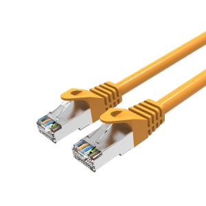VENTION(威迅) 超六类双屏蔽网线 VPC6SSTP-Y050 0.5m 黄色