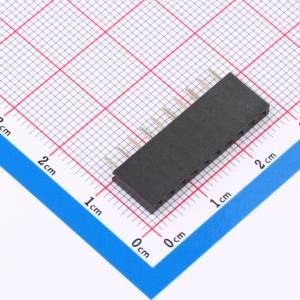 间距:2.54mm 1x10P 直插