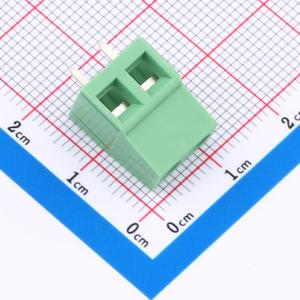 1x2P 5mm 直插 排数:1 每排P数:2