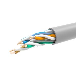 兆龙C系列 U/UTP CAT6 250MHz 4PR 24AWG PVC 灰色RAL7037