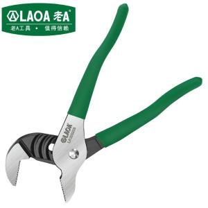 LAOA(老A)沾塑柄水泵钳8"