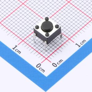 6.1*6.1*4.3mm 直插 轻触开关