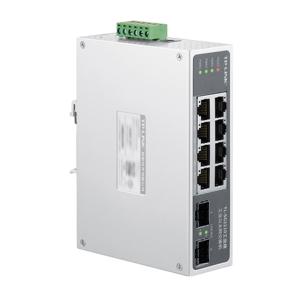 普联（TP-LINK）工业以太网交换机 TL-SG2210工业级 8口千兆 2口千兆SFP