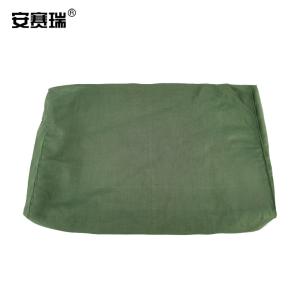 安赛瑞 深绿枕头套 单人枕头套 深绿色枕头套粘贴式可拆卸枕罩 1个装 25675