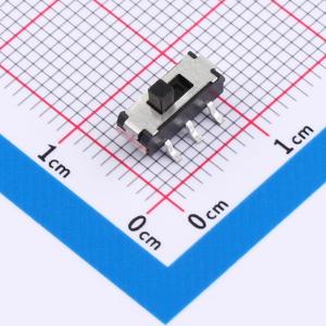 两档立式贴片 6脚拨动 柄长2.0MM