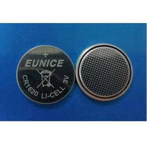 冠力(EUNICE)锂二氧化锰电池 锂锰纽扣电池 3V CR1620-70mAh