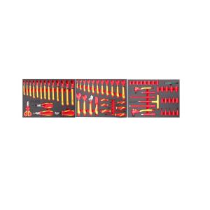 LAOA(老A)69件套绝缘新能源工具车组套