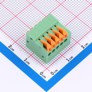 1x5P 2.54mm 每排P数:5 排数:1
