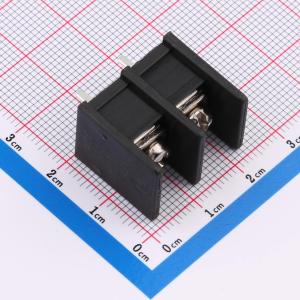 10mm 1x2P 每排P数:2 排数:1 直针 中脚