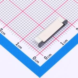 间距:0.5mm P数:24P 抽屉式 上接