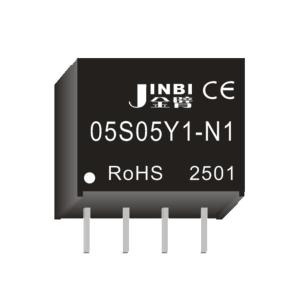 JINBI(金臂) 05S05Y1-N1 1w,DC-DC,单路5V输出,1500V隔离
