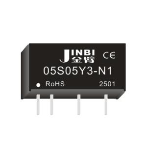 JINBI(金臂) 05S05Y3-N1 1w,DC-DC,单路5V输出,1500V隔离
