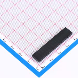 间距:2.54mm 1x16P 直插