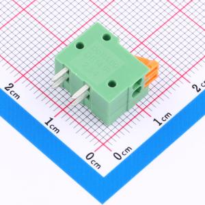 1x2P 2.54mm 每排P数:2 排数:1
