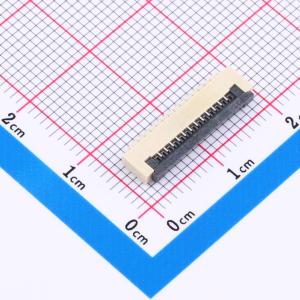 间距:1mm P数:12P 翻盖式 下接
