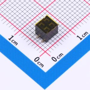 间距:2mm 2x2P 立贴