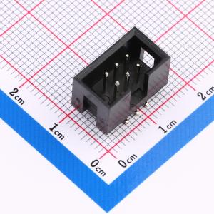 2.54mm 2x3P 排数:2 每排P数:3