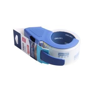 得力30042 封箱胶带/打包胶带/家庭低噪胶带 48mm*40m*60μm 带切割器