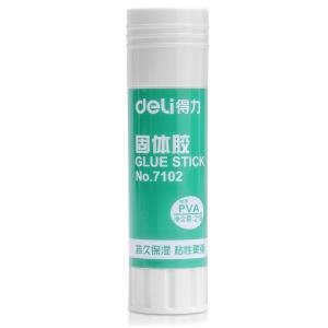 deli(得力) 固体胶棒 透明白色 PVA 97X26mm 21g 1支
