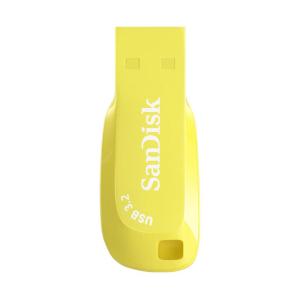 SANDISK(闪迪) USB 3.2 闪存盘 32GB 可伸缩U盘 USB3.2 Gen1 月见草色(黄)