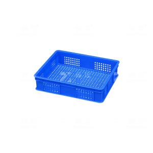 臻远ZY-SNXD-141塑料筐周转筐水果蔬菜收纳筐长方形货筐胶框 375*300*90