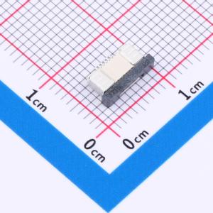 间距:0.5mm P数:6P 抽屉式 下接