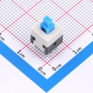 8*8 蓝白黑 自锁开关