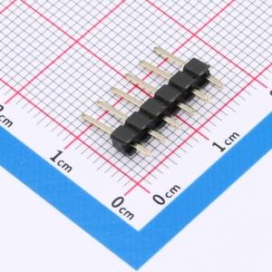 1x6P 间距:2.54mm 方针 直插