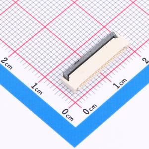间距:0.5mm P数:30P 翻盖式 双侧触点/上下接