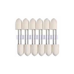 威尔克VRK VK-A16系列纤维羊毛磨头 子弹形12*3mm 12支/包 VKA244
