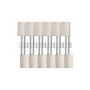 威尔克VRK VK-A16系列纤维羊毛磨头 圆柱形12*3mm 12支/包 VKA255