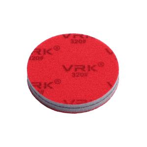 威尔克VRK VK-A11系列圆形植绒海绵砂纸3寸75mm[320目] VKA89