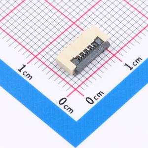 间距:1mm P数:4P 翻盖式 下接