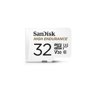 SANDISK(闪迪)32GB TF(MicroSD)4K内存卡 行车记录仪 监控摄像头专用 2,500小时录制 SDSQQNR-032G-ZN6IA