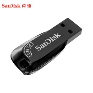 SANDISK(闪迪) USB 3.0 闪存盘 64GB 黑色可伸缩U盘