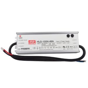 MW(明纬)HLG-100H-48A防水LED大功率开关电源 48V2A