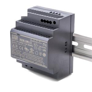 MW(明纬)HDR-100-12 导轨安装开关电源 7.1A 12V