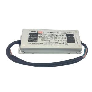 MW(明纬)ELG-75-24A-3Y LED路灯户外照明三合一调光开关电源24V3.15A